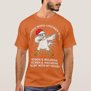 Chicken Vinge Chicken Vinge Shirt Sång Lyric Hett  T