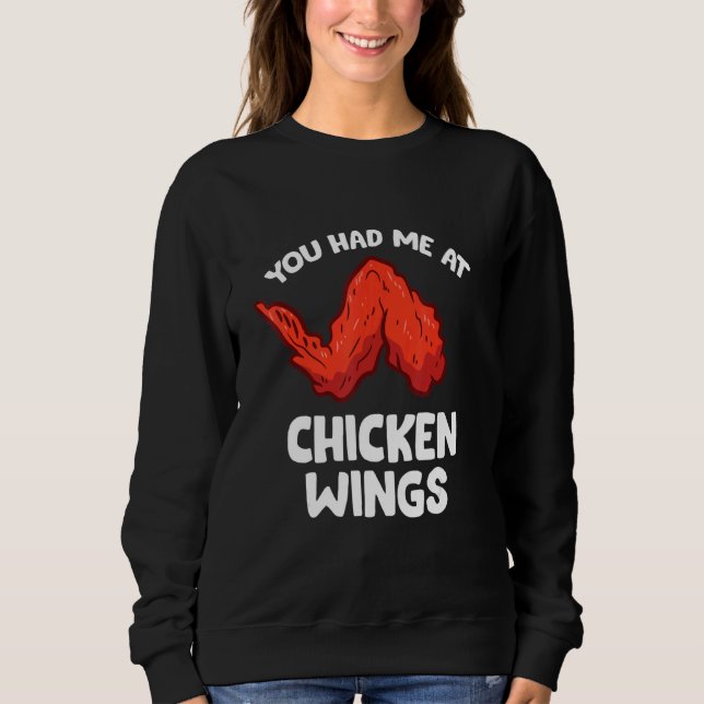 Chicken Vinge du hade mig på Chicken Vingar T Shirt (Framsida)