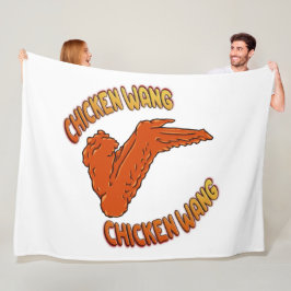Chicken Vinge Fleece Blanket, alla storlekar