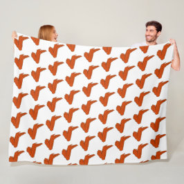 Chicken Vinge Fleece Blanket, alla storlekar