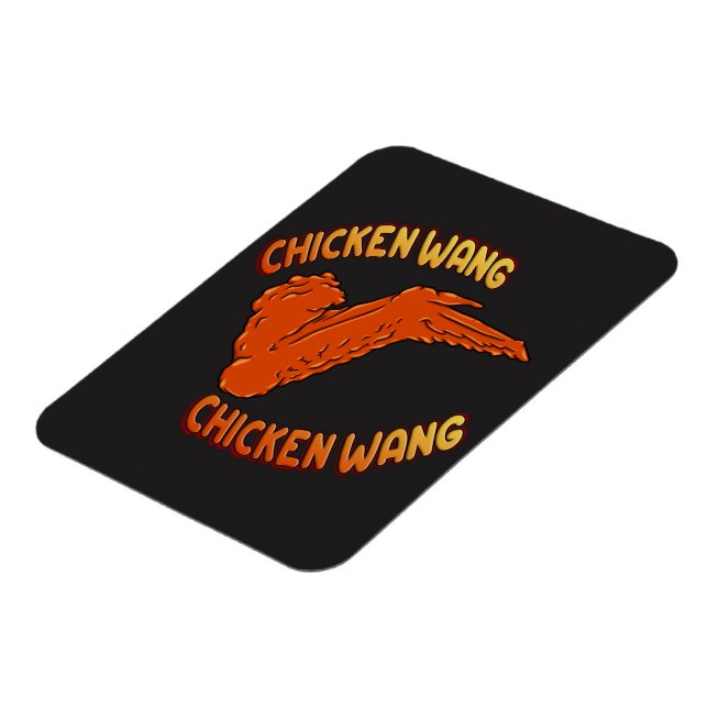 Chicken Vinge Flexible Photo Magnet (Vänstra Sidan)