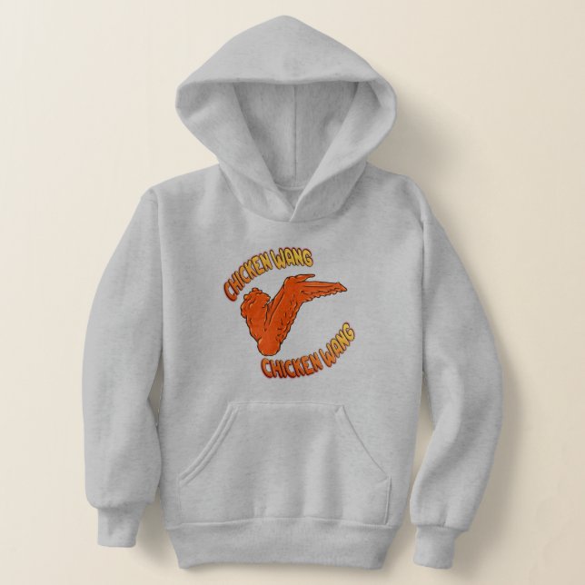 Chicken Vinge Kids' Pullover Hoodie T Shirt (Laydown)