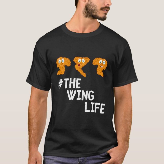 Chicken Vinge Life Cute Chicken Vingar Funny Gifts T Shirt (Framsida)