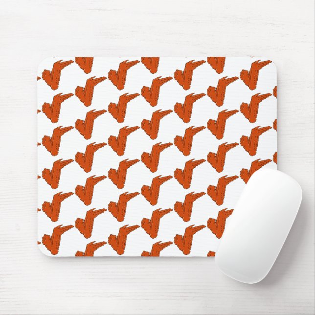 Chicken Vinge Mousepad Musmatta (Med mus)