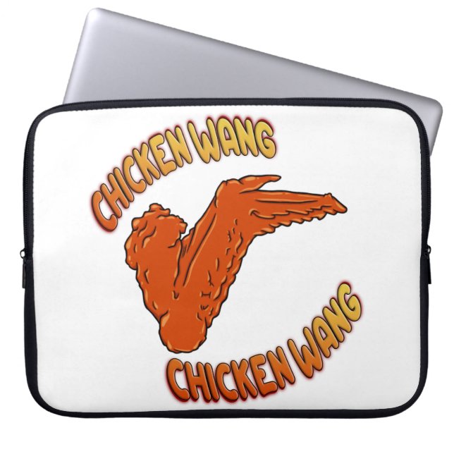 Chicken Vinge Neoprene Laptop sleeve (Framsidan)