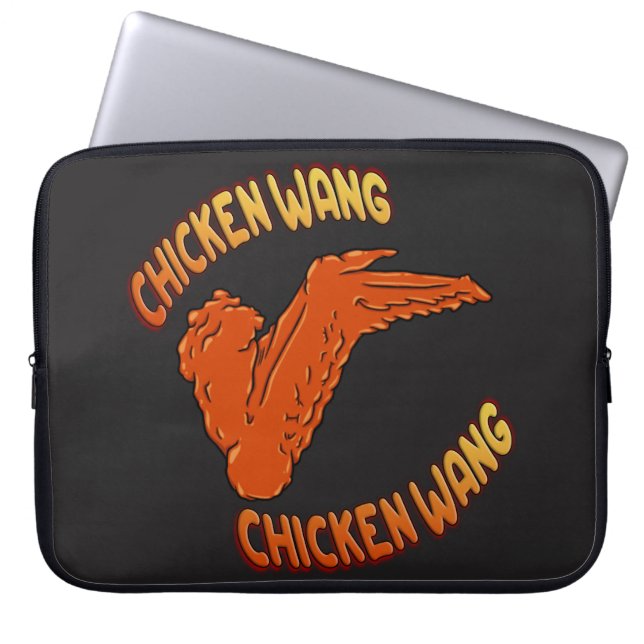 Chicken Vinge Neoprene Laptop sleeve (Framsidan)