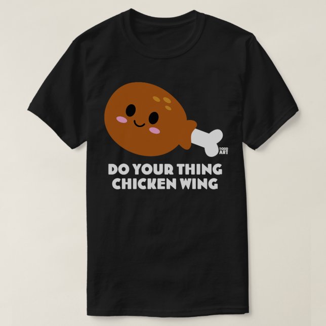 CHICKEN VINGE T SHIRT (Design framsida)