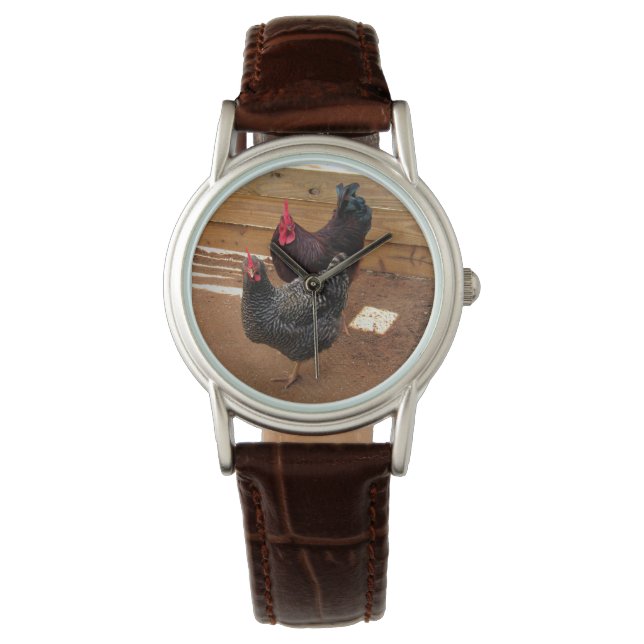 Chicken Watch - välj Stil när du beställer Armbandsur (Framsida)