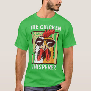 Chicken Whisperer Backyard Chicken Älskare Farmer T Shirt