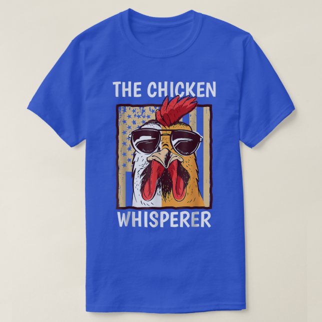 Chicken Whisperer Backyard Chicken Lover Farmer  T Shirt (Design framsida)