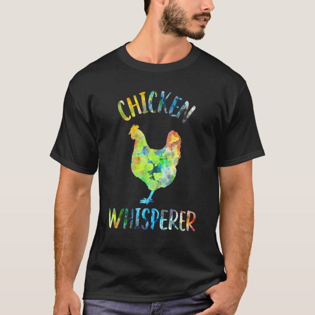 Chicken Whisperer Chicken   Chicken Quote T Shirt (Framsida)