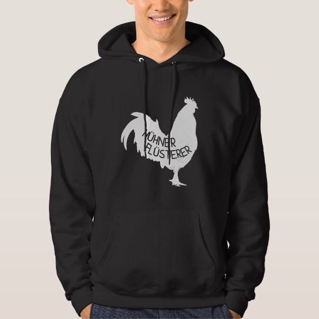 Chicken Whisperer F Hoodie (Framsida)