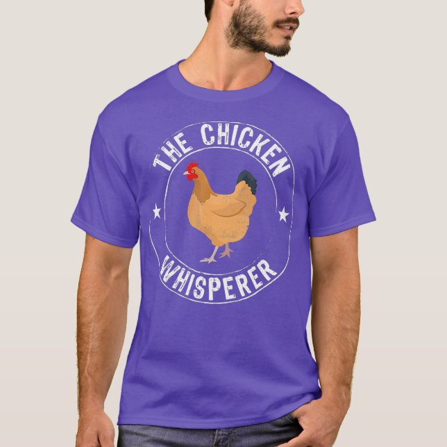 Chicken Whisperer - Farming Farmer Gift T Shirt (Framsida)