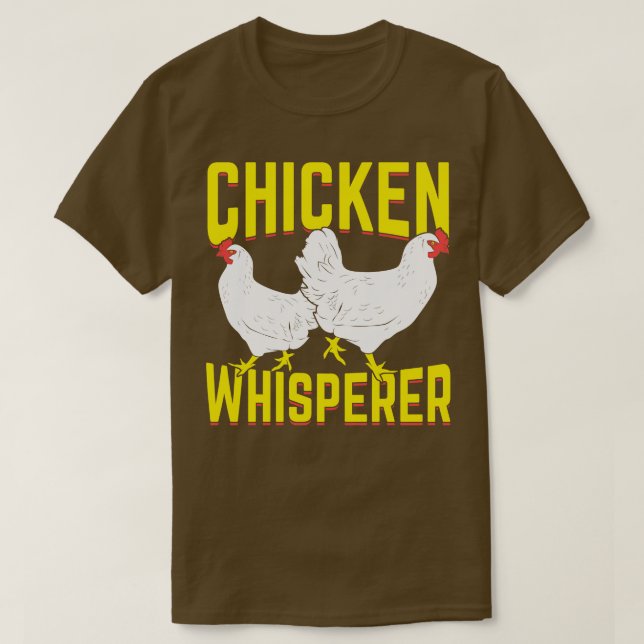 Chicken Whisperer Farming Farmer Gift T Shirt (Design framsida)