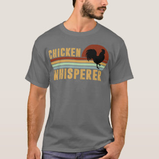 Chicken Whisperer Hen Älskare Animal Farming Funny T Shirt