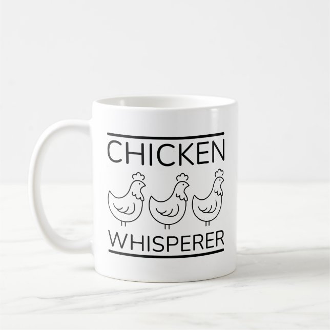 Chicken Whisperer Kaffemugg (Vänster)