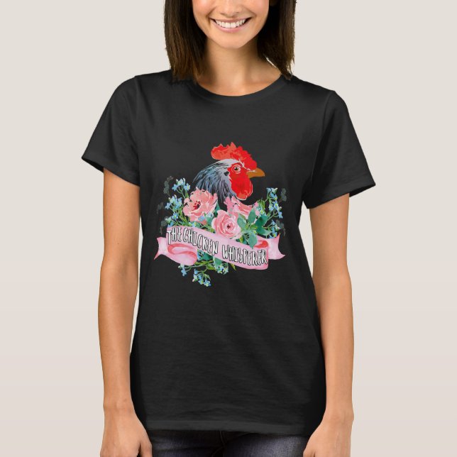 Chicken Whisperer Pet Animals Glad påsk T Shirt (Framsida)