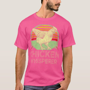 Chicken Whisperer Retro Vintage Distress Stil F T Shirt
