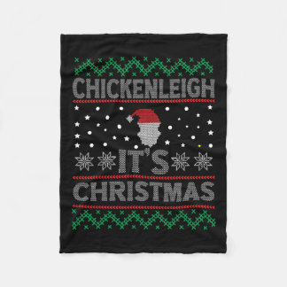 Chickenleigh Det är julklapp Julafton Mamma Fleecefilt