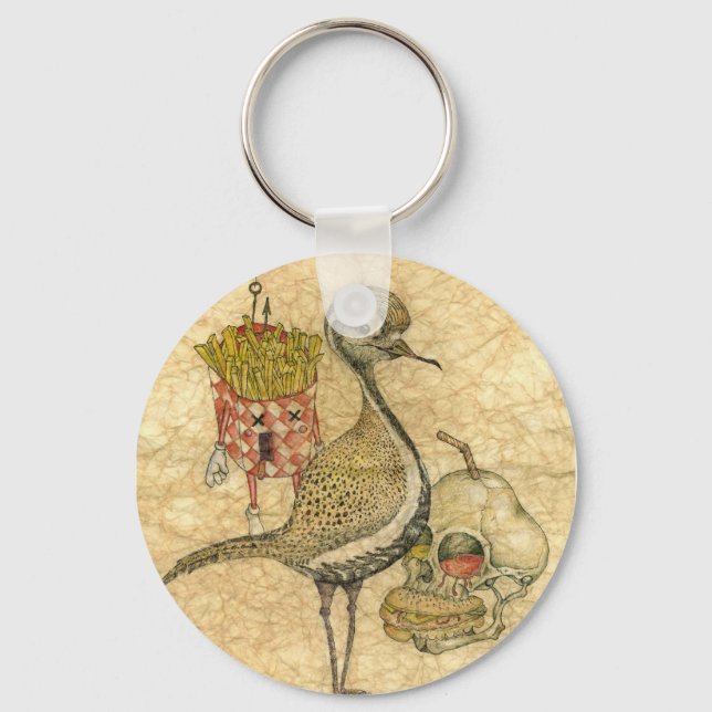 Chicken'n'fries Nyckelring (Framsida)