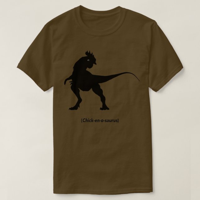 Chickenosaurus  t shirt (Design framsida)