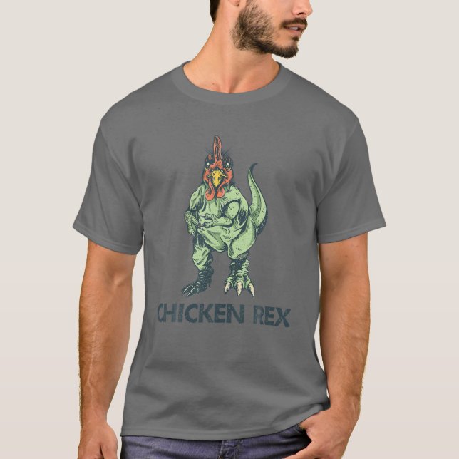 Chickenrex Chicken T Rex Arm Dino Tyrannosaurus R T Shirt (Framsida)