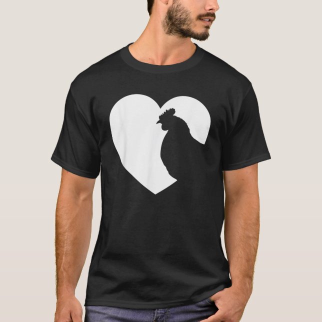 Chickens älskare manar kvinnor Flickr Mamma Dam lu T Shirt (Framsida)