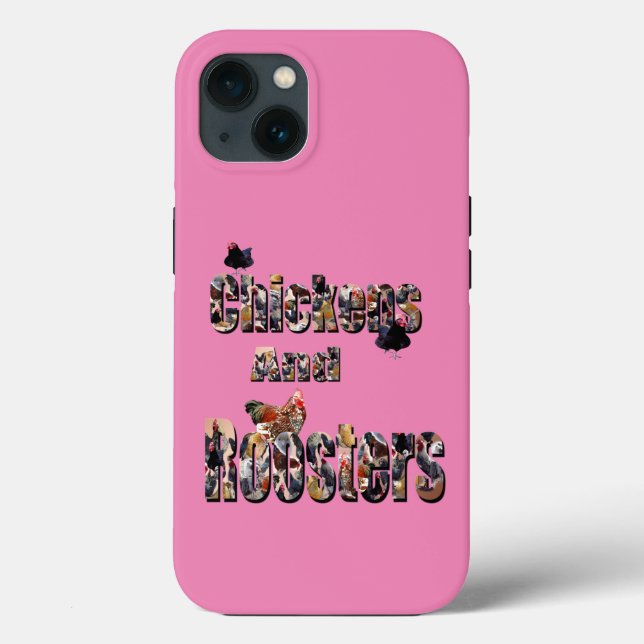 Chickens and Tuppar, iPhone 13 Fodral (Baksida)
