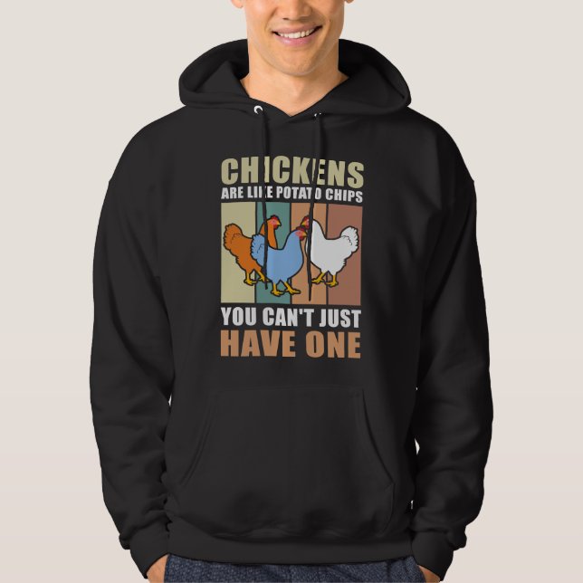Chickens Are Lik Hoodie (Framsida)