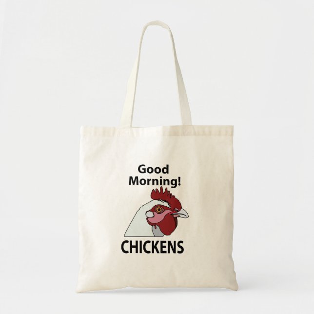 Chickens Bra God God Chicken Tygkasse (Framsidan)
