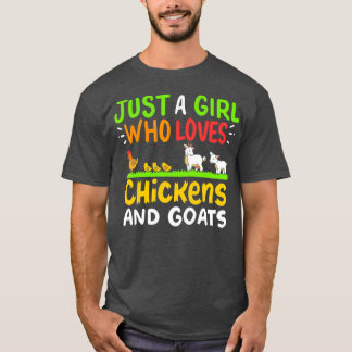 Chickens får bara en flicka som Kärlek T Shirt