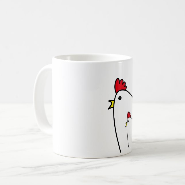 Chickens Kaffemugg (Framsida vänster)
