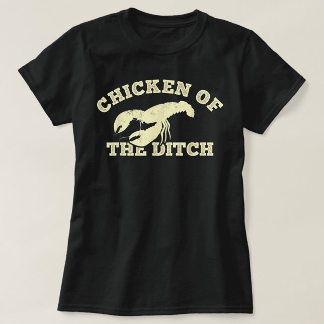 Chickens Kärlek I Kärlek Chickens T Shirt (Design framsida)
