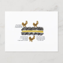 Chickens Kor, vykort