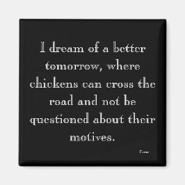 Chickens korsande motormagnet magnet
