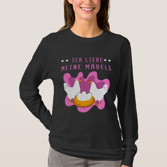 Chickens Owner T Shirt (Framsida)