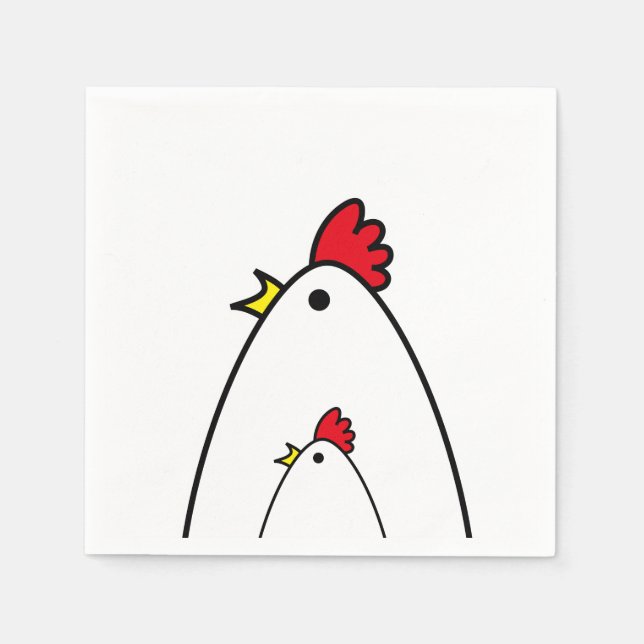 Chickens Pappersservett (Framsidan)