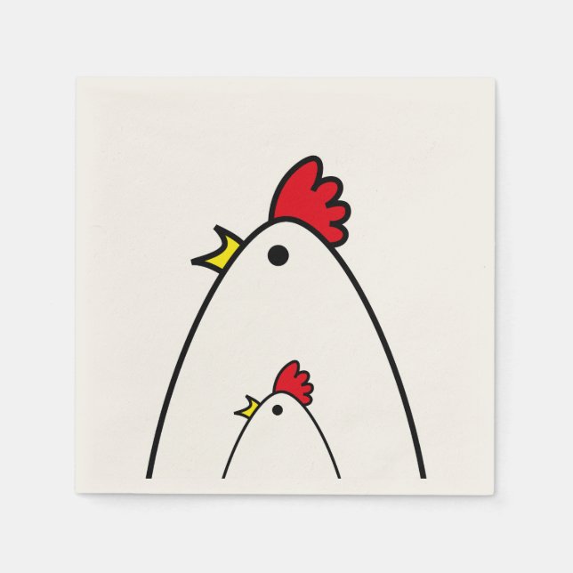Chickens Pappersservett (Framsidan)