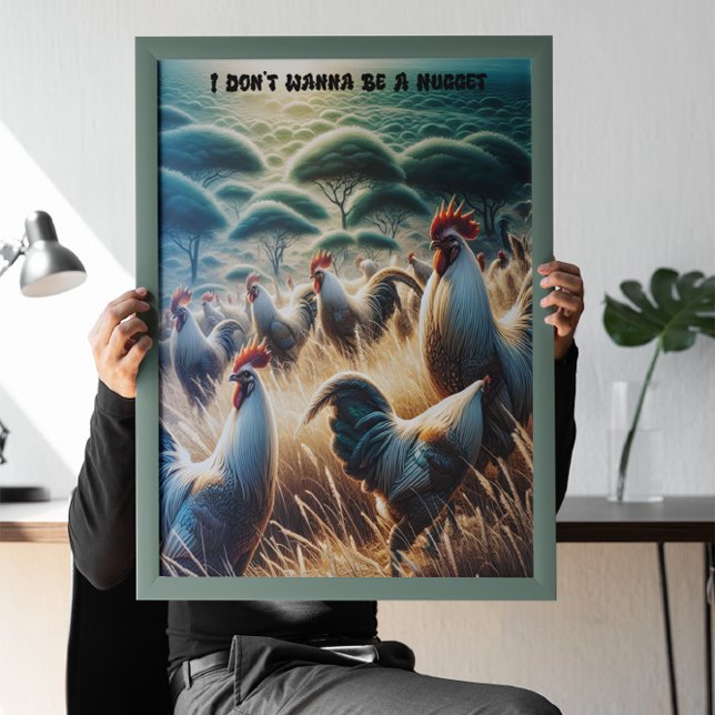 Chickens Roaming Free Poster (Skapare uppladdad)