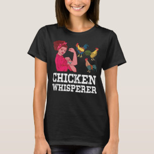 Chickens Spirit Animal Tupp Jordbrukare Life Chick T Shirt