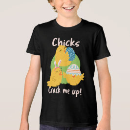 Chickens spricka mig! Kids Shirt T