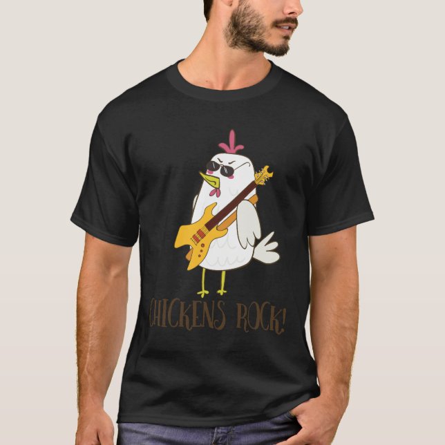 Chickens Sten Cute Chicken T Shirt (Framsida)