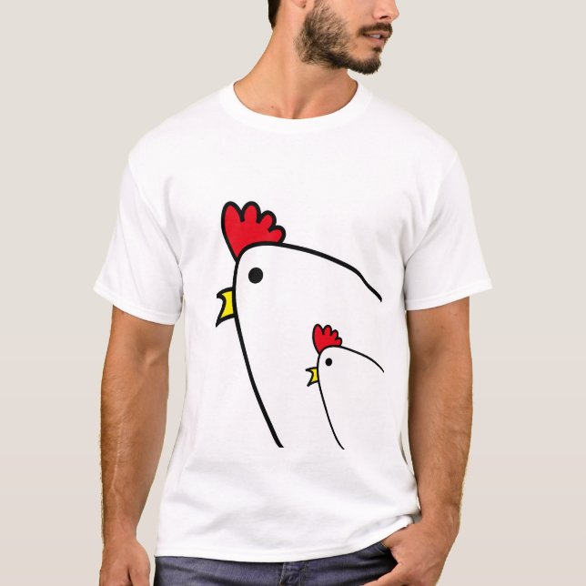 Chickens T-shirt (Framsida)