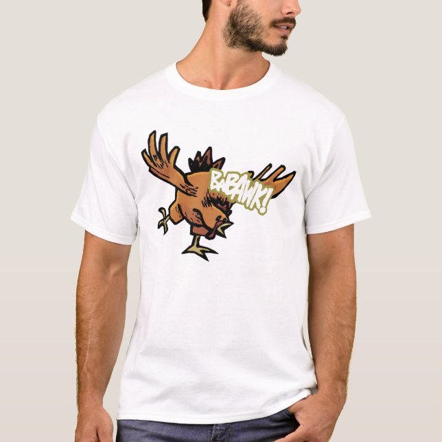 Chickenz! T-shirt (Framsida)