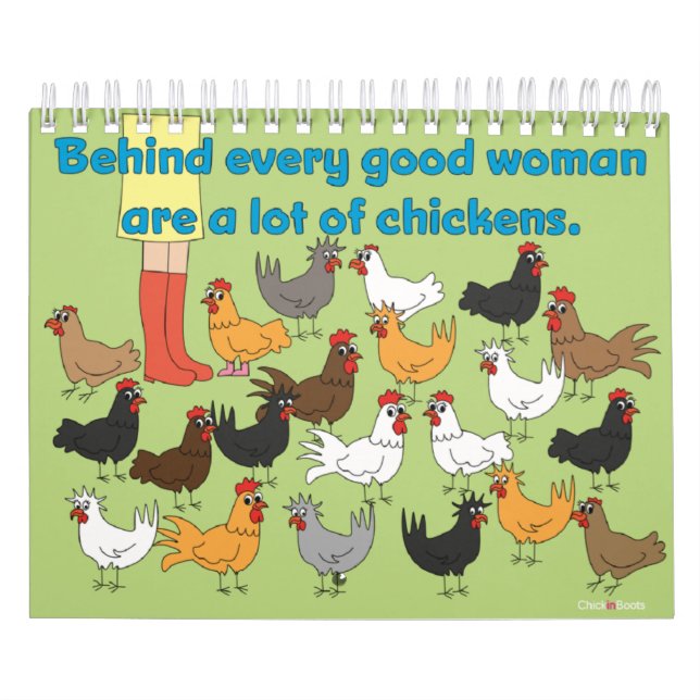 ChickinBoots 2016 kalender (Omslag)