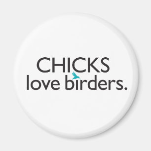 ChickkärlekBirders Magnet