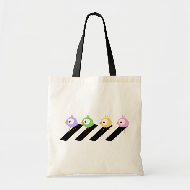 Chickkorsning - totot för stil för Beatles Tygkasse (Framsidan)