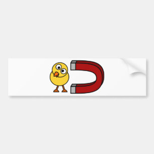 Chickmagnet Bildekal
