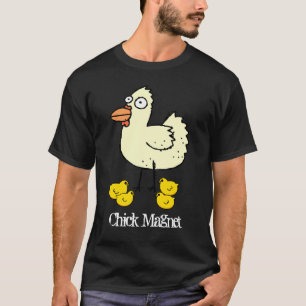 Chickmagnet för fega bönder tee shirt