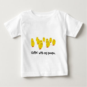 Chickmagnetchillin med min roliga dräkt för pip t-shirt